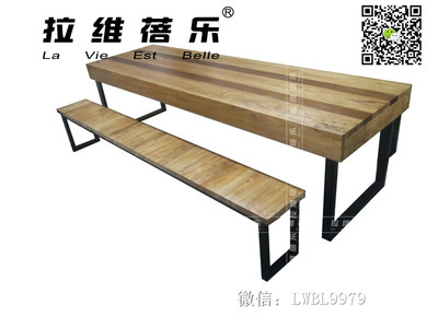 供应老木头长凳 上海咖啡厅老木头长凳厂家定制
